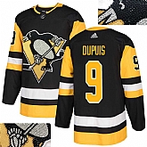 Penguins #9 Pascal Dupuis Black Glittery Edition Adidas Jersey,baseball caps,new era cap wholesale,wholesale hats
